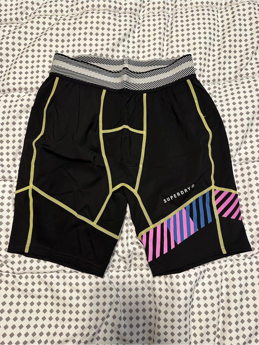 Superdry Contrast Seam Short Tight